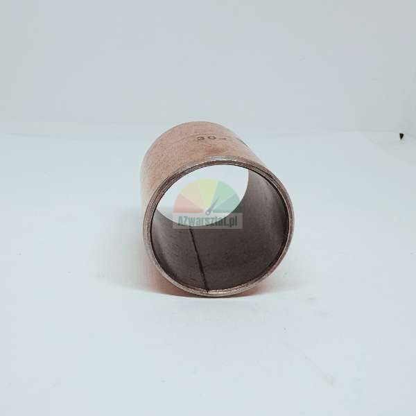 Bronze sleeve bearing or bushing on a white background, showing the cylindrical shape of the component.