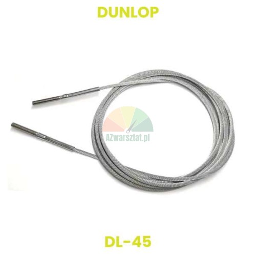 Dunlop DL-45 replacement steel lifting cable for car lift, coiled.