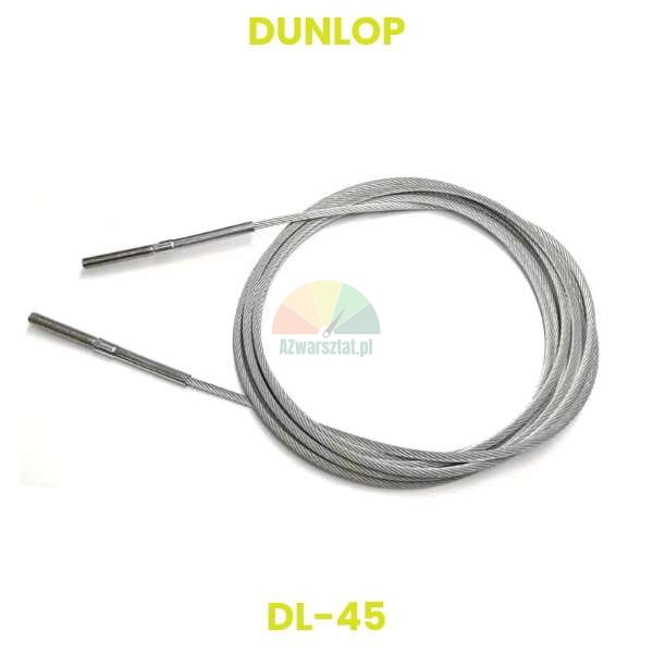 Dunlop DL-45 replacement steel lifting cable for car lift, coiled.