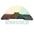 Black, ribbed plastic/rubber mounting pad or base, featuring mounting holes on the sides and a raised central section.
