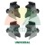 Jaw protectors for motorcycle tire changer, Type D, set of 4 pieces