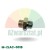 Male/Male threaded connector 9.7mm to 9.7mm, metal coupling adapter for pneumatic/hydraulic systems.