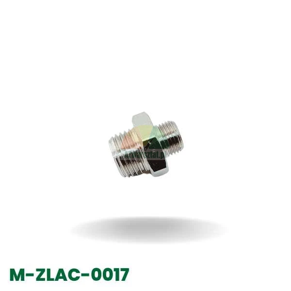 Threaded adapter, M-M reducer coupling 12.7mm / 9.7mm (1/2'' / 3/8''), technical system connector.