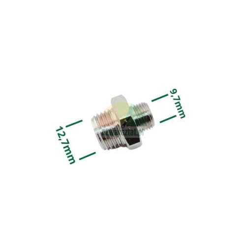 Threaded connector adapter 12.7mm to 9.7mm