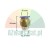Straight pneumatic connector, 10mm push-in, 12.7mm thread