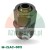 Straight pneumatic quick connector fitting for 8mm tube with 12.7mm male thread (M-ZLAC-0011).