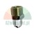 Metal pneumatic or hydraulic fitting, grease nipple with external thread.