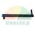 Black plastic connecting rod or lever arm with a pin on one end and a threaded stud on the other. Spare part component.