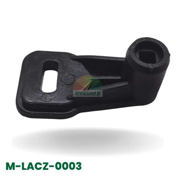Tire changer rotation switch coupler (6mm socket), black plastic connector link for direction change switch