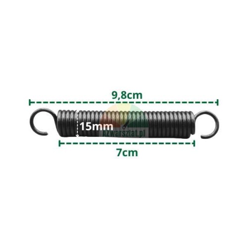 9.8 cm tire changer extension spring.