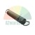 Black extension spring (tension coil spring) with hooks on both ends, isolated on a white background.
