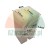 White lift slide 7.4 x 4 x 3.8 cm with dimensions