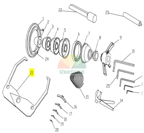 Rim width caliper