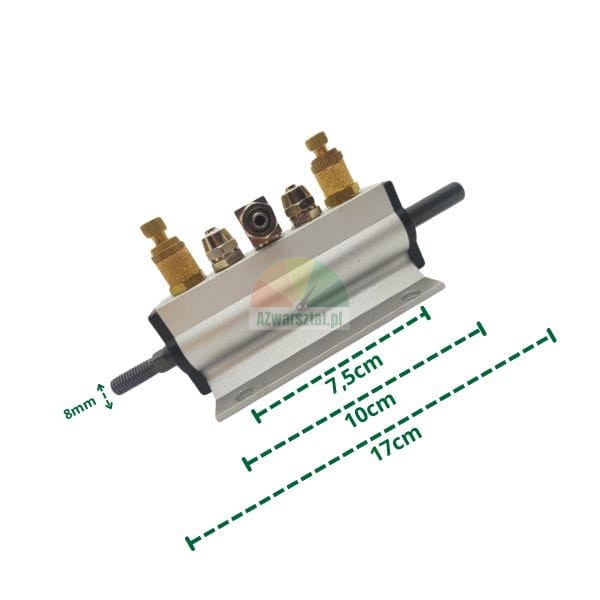 Aluminum air manifold type G with dimensions