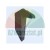 Black L-shaped plastic element on a light background.