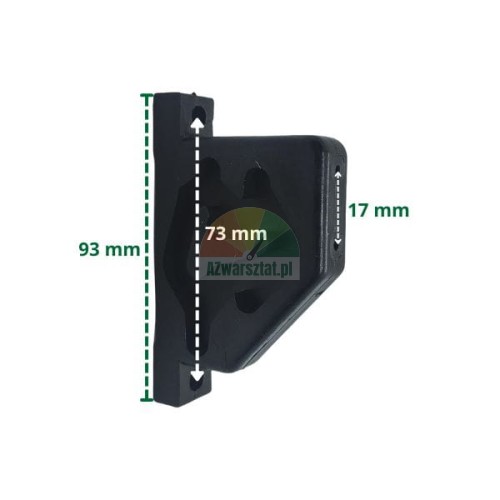 Pedal switch guide latch