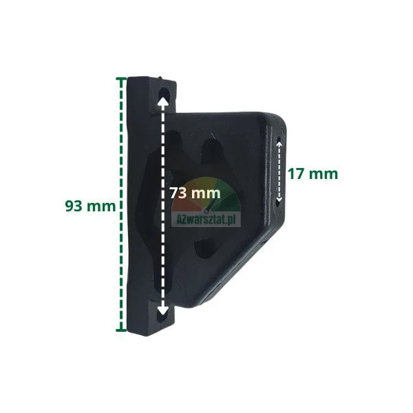 Pedal switch guide latch