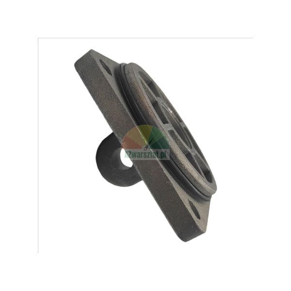 Metal flange cover with O-ring and mounting eyelet