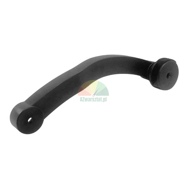Black, curved plastic handle with two mounting points at the ends.
