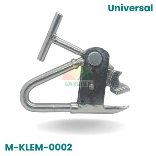 Mounting clamp for steel truck wheels model M-KLEM-0002 on a white background