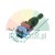 Truck tire changer control panel joystick with dimensions