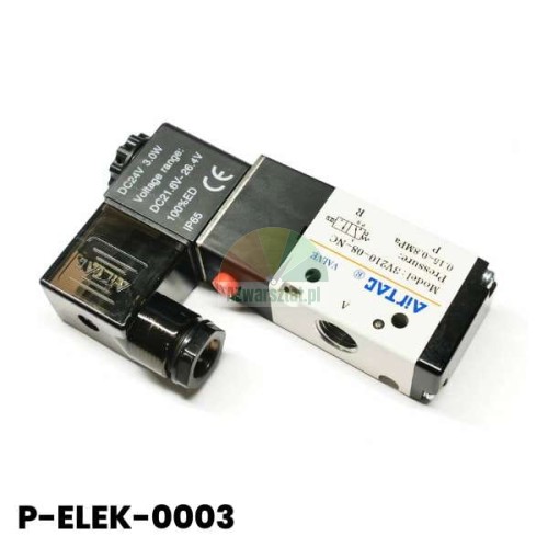 AirTAC 3V210-08-NC electromagnetic pneumatic valve DC24V IP65