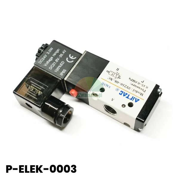 AirTAC 3V210-08-NC electromagnetic pneumatic valve DC24V IP65