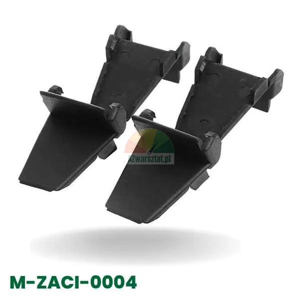 Short plastic covers for clamping jaws - set of 4 pieces for tire changer.