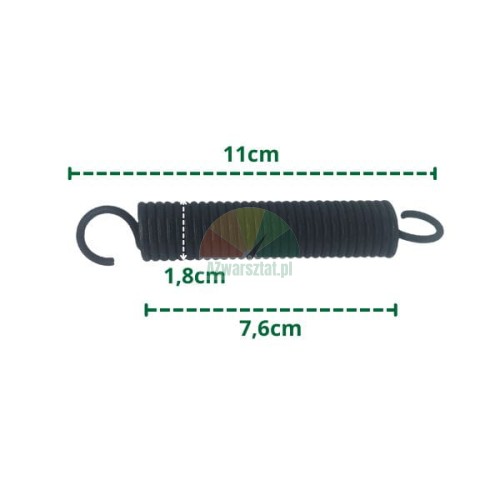 Extension spring 11cm with 1,8cm diameter