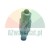 Metal pressure switch or sensor component with hex body and threaded ends on white background.