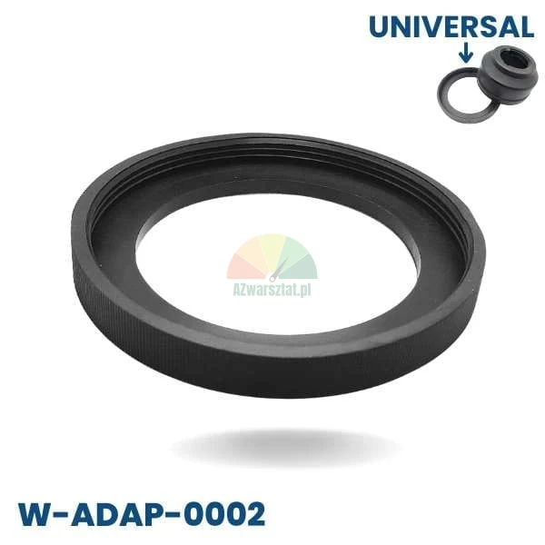 Rubber cover for wheel balancer quick-release nut adapter