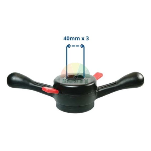 Quick release nut 40mm x 3mm for wheel balancers