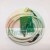Small green PCB circuit board with a white cable connected and a 5-pin connector at the end.