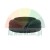 Black rubber seal or dust cover boot on a white background.