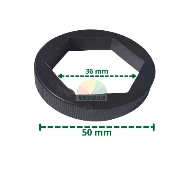 Hexagonal rubber tire changer stopper 36mm