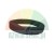 Black rubber gasket with ribbed outer edge and hexagonal inner center