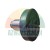 Rubber jack pad with a metal mounting pin and anti-slip surface.