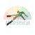 Professional wheel weight pliers with hammer head and black handles