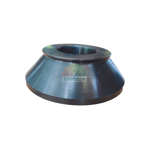 Metal conical ring, centering sleeve, or spacer washer for industrial machinery.