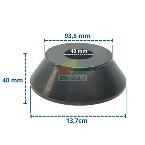 40mm centering cone (largest) 9.3cm-13.7cm