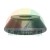 Black metal conical washer