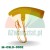 Yellow 16 cm rim protector with cord to prevent scratches.