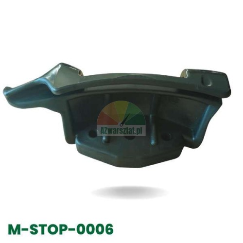 Black plastic mounting head for tire changer, model M-STOP-0006.
