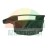 Plastic guide slider for a window regulator mechanism.