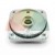 Silver metal housing or flange with an O-ring seal and four mounting holes.