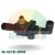 Quick exhaust valve Type B 8mm/9.7mm with elbow connector and brass thread