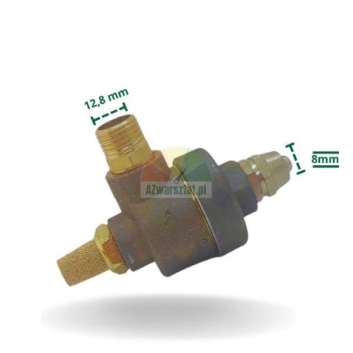 Quick exhaust valve Type A2 Aluminum for impactor dimensions 12.8mm and 8mm