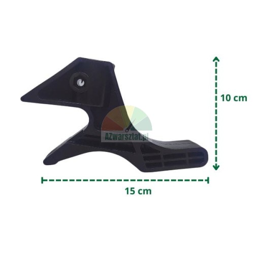 Clamping triangle for tire changer arm Type B 15x10 cm