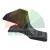 Black plastic trigger handle or mounting component with an ergonomic shape on a white background.