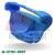 Blue plastic mounting foot for tire changer, model M-STOP-0007.